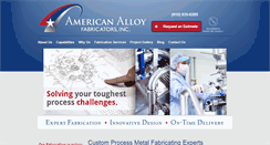 Desktop Screenshot of americanalloyfab.com